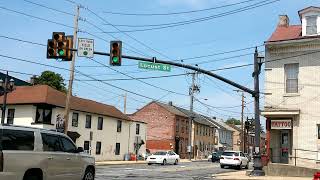Traffic Lights in Columbia, PA (PA 462/Lancaster Ave & Locust St)