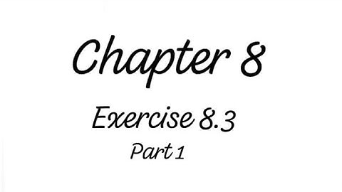 Sindh Text Book Board Mathematics For Class 7 Chapter 8 Exercise 8.3 Question 1