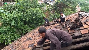 Xem Người Mông Đảo Ngói Nhà Trình Tường Trên Cao Nguyên Đá | Báo Dân Việt