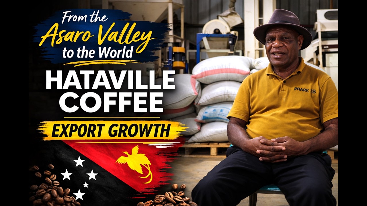 From the Asaro Valley to the World: Hataville Coffee’s Export Growth 🇵🇬