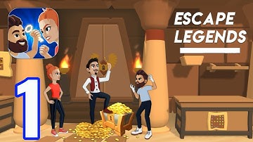 Escape Legends - Gameplay Walkthrough Part 1 - Tutorial (iOS, Android)