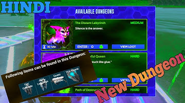 The Distant Labyrinth Dungeon | Ark Survival Evolved Mobile : Pve Server | Hindi