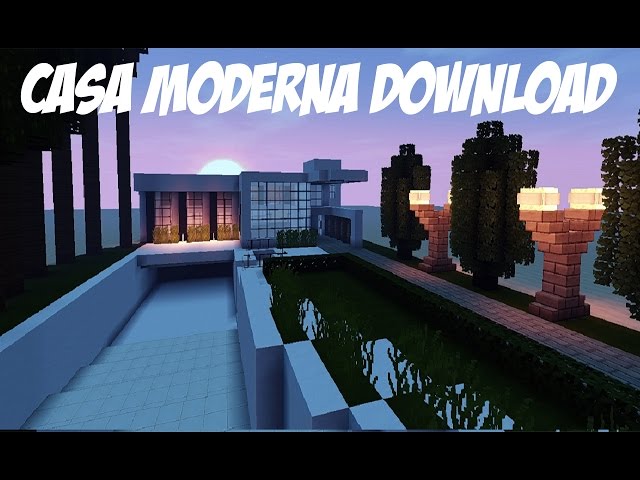 Minecraft: Casa Moderna + Download 