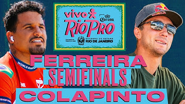 Italo Ferreira vs Griffin Colapinto | Vivo Rio Pro Presented By Corona 2024 - Semifinals