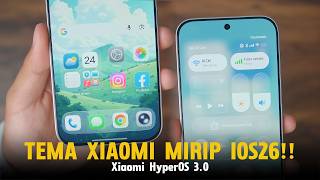 Tema Xiaomi Paling Gacor Xiaomi Jadi Ios26 Iphone, Tembus Tampilan Sistem Xiaomi 17T
