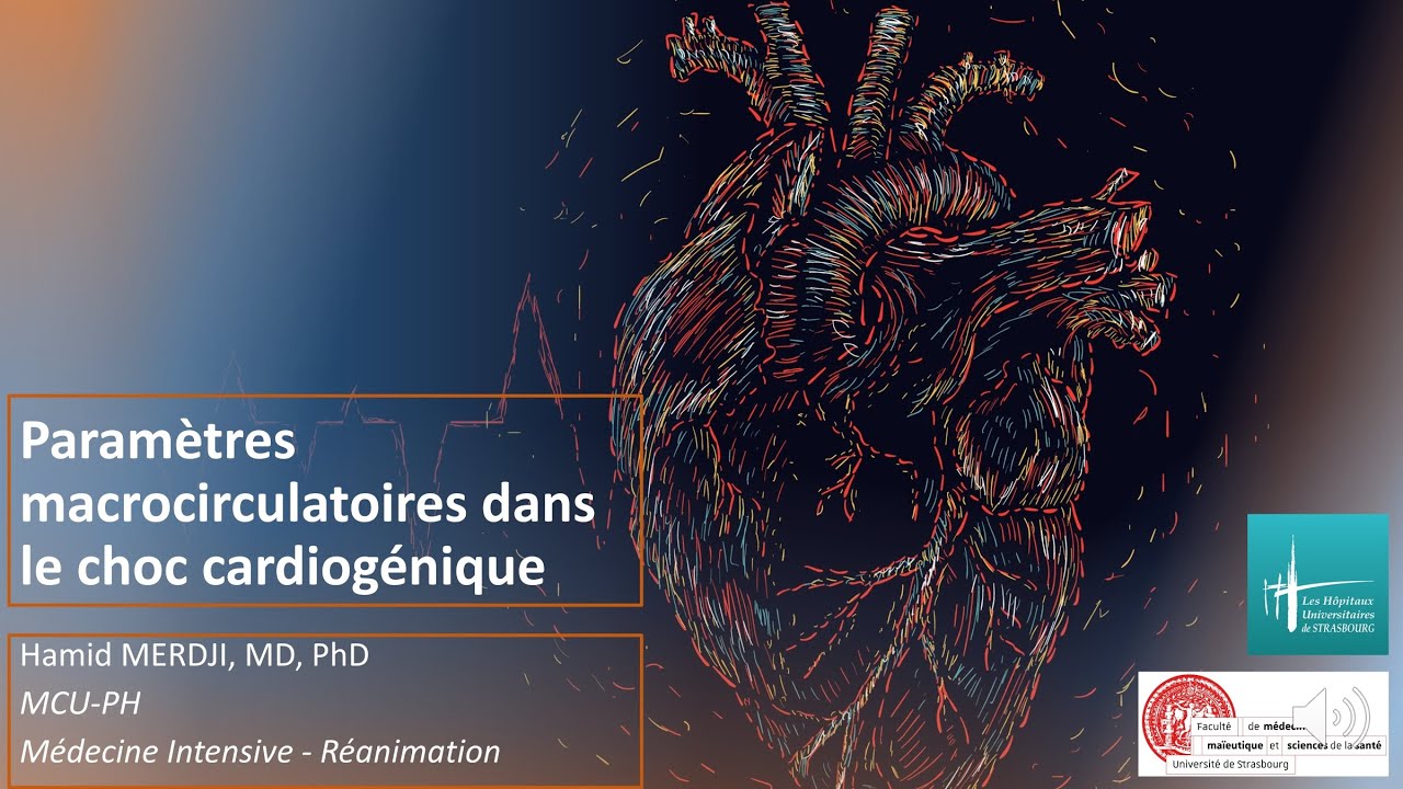 Paramètres macrocirculatoires dans le choc cardiogénique Avril 2025