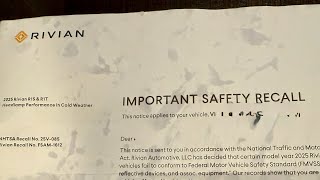 Rivian recall round 2
