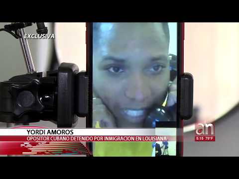 EXCLUSIVA: entrevista con opositor cubano detenido por emigración en Lousiana