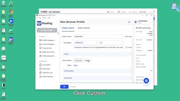 ABCproxy and MaskFog Browser to build a network environment #socks5 #residential