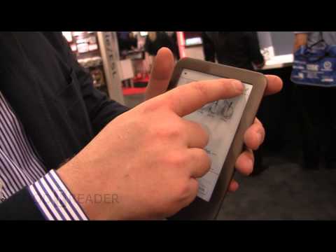 First Look at the Tolino Shine e-Reader