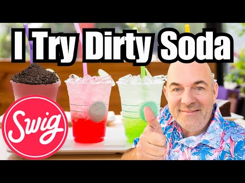 I Try Trending DIRTY Soda For The First Time At Las Vegas Swig