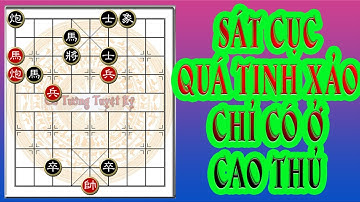 Học chơi cờ tàn - Cờ thế: Sát cục cờ tàn quá tinh xảo