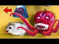 🐹🐙 GIANT OCTOPUS Hamster Obstacle Course Maze With Traps 😱