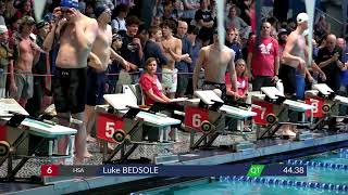 Men's 100 Freestyle A Final | NCSA Spring Champs 2023