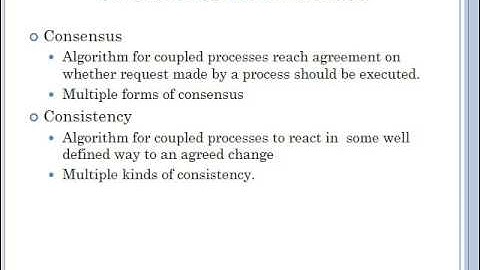 Distributed Consensus-Part 1:  Context (Two-General Problem and Applications)