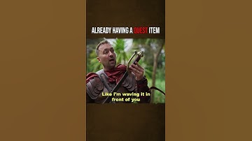 That weird moment in RPG