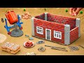 Burglar Burns House DIY Mini Fireproof Cement House Construction Science Project Burglar Burns House DIY Mini Fireproof Cement House Construction Science Project
