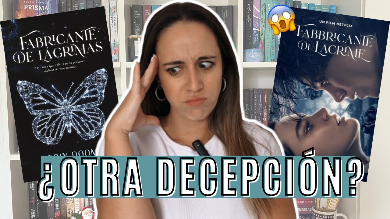 FABRICANTE DE LÁGRIMAS 😱🎬 [LIBRO VS.