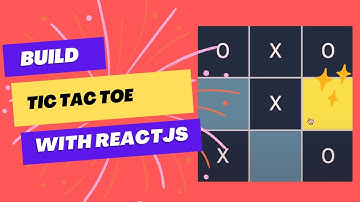 How to Build Tic Tac Toe using React | ASMR | JS Game EP-1