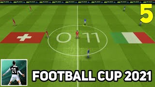 Football Cup 2021 - Gameplay Walkthrough Part 5 - EURO 2020 Round 3 (Android, iOS) screenshot 3