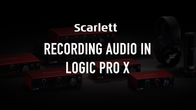 Does Focusrite Scarlett 2I2 Work With Logic Pro X
