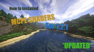 How to install Minecraft PE SHADERS for 1.2.1 *UPDATED*