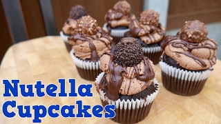 How To Make NUTELLA Cupcakes! - Yum It