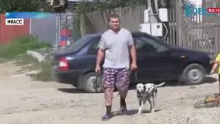 Полицейский застрелил агрессивного пса Полицейский застрелил агрессивного пса