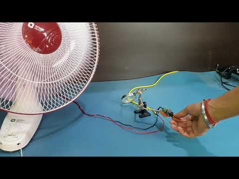 Video: Fan speed controller. Triac fan speed controller