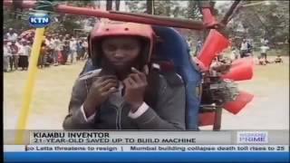 Young African Inventor  Built  Aircraft In Kiambu
