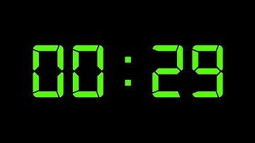 Digital Countdown Stock Motion Graphics