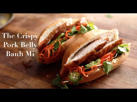 The Crispy Pork Belly Banh Mi