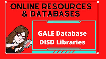 GALE Database Tutorial