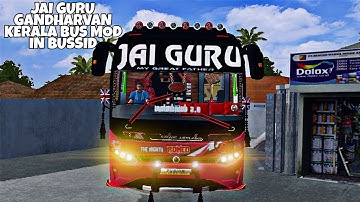 JAI GURU Kerala Bus Mod In Bus Simulator Indonesia - Bussid Bus Mod - Bussid Car Mod - Bussid