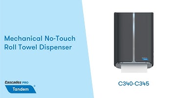 Mechanical No-Touch Roll Towel Dispenser C340-C345 | Cascades PRO®