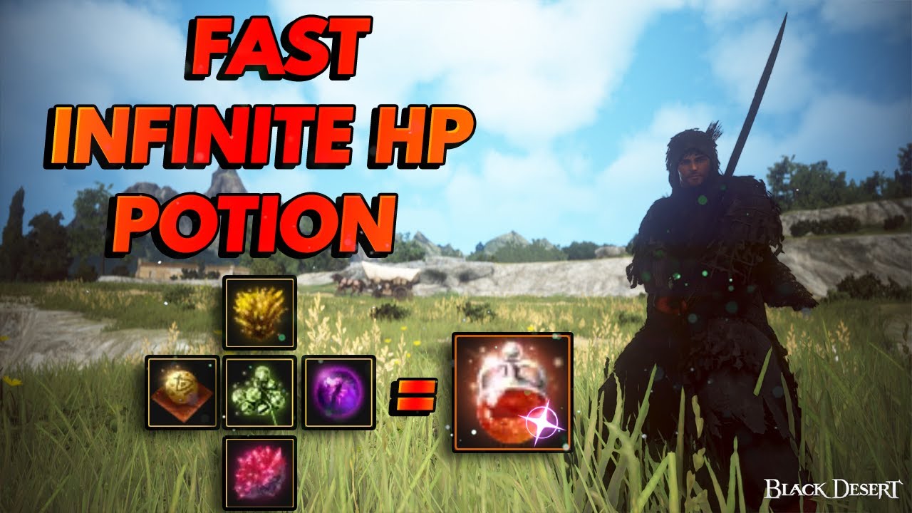 *UPDATED* INFINITE HP POTION POCKET GUIDE Black Desert YouTube