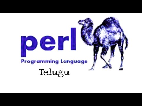 Perl Programming(Telugu) Tutorial-02||print