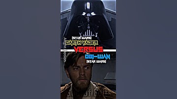 Darth Vader vs Obi-Wan Kenobi #starwars #epic #battle #1v1 #edit #1v1edit #shorst