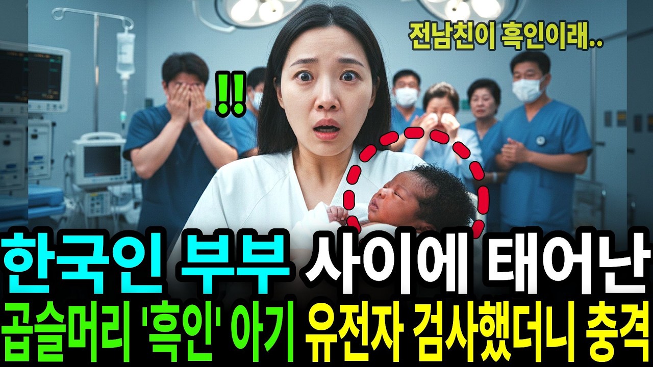 충격! 한국인 부부 사이에서 태어난 곱슬머리 검은 피부의 '흑인' 아기. 그리고 충격적인 DNA검사!!  I  오디오북  I  감동사연  I  인생사연  I  반전사연  I