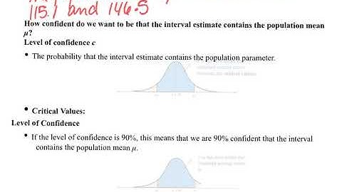 6.1 Confidence Intervals