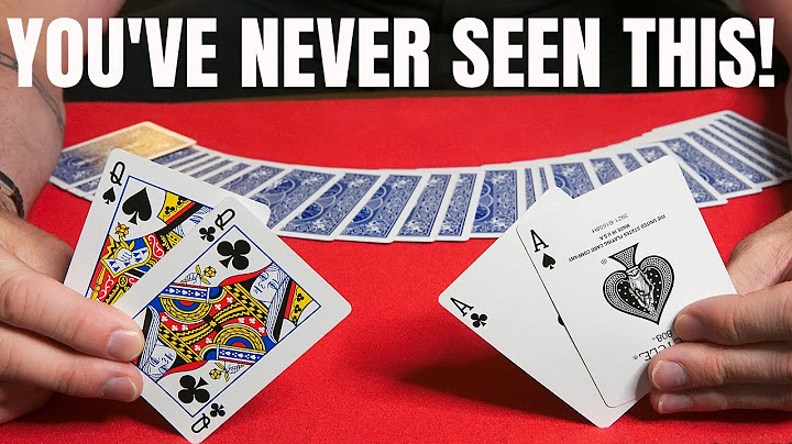 Az ULTIMATE Card Trick – a bűvészek 99%-a nem ismeri EZT a verziót!