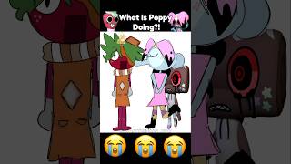 Twisted Poppy Kiss Sprout In Front Of Cosmo In Dandys World New Update #roblox #dandysworld #update