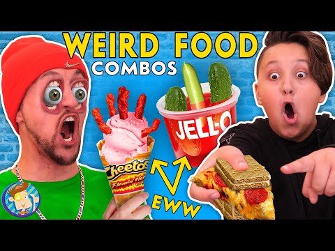 EATING WEIRD FOOD COMBINATIONS ~ What Taste Good/Bad? (FV FAMILY x INSTAGRAM FANS)