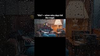“80s” — when rainy days felt like magic #1980slife #80svibes #80snostalgia #aesthetic