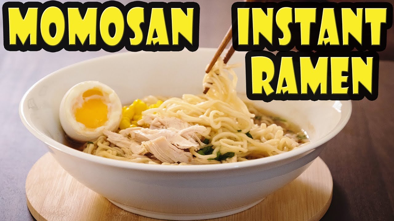 Momosan Instant Tonkotsu & Tokyo Chicken Ramen Review YouTube
