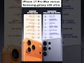 Samsung galaxy s26 ultra vs iphone 17 Pro Max who is the best smart phone #samsung #iphone #best
