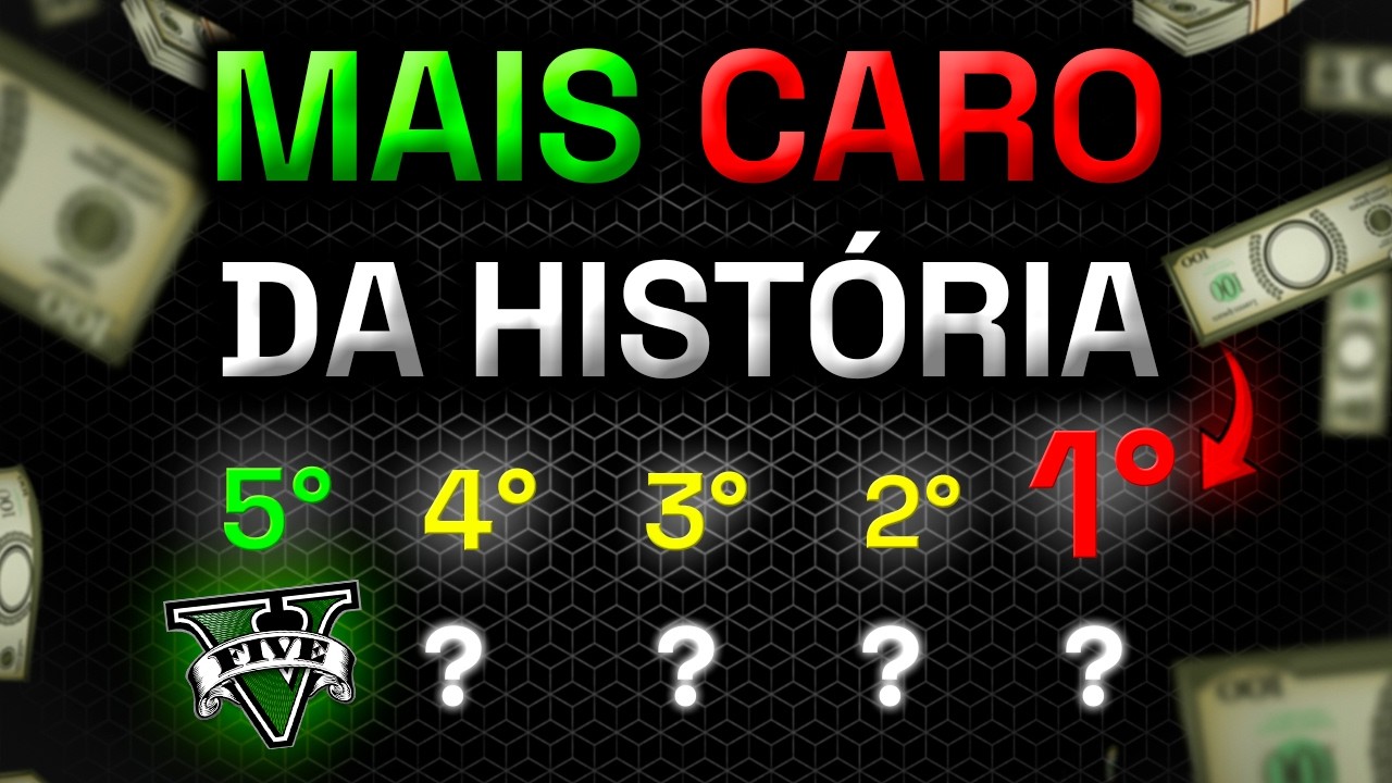 Os jogos MAIS CAROS da História!