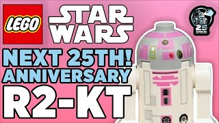 The FINAL LEGO Star Wars 25th Anniversary Minifigure - LEGO R2-KT!