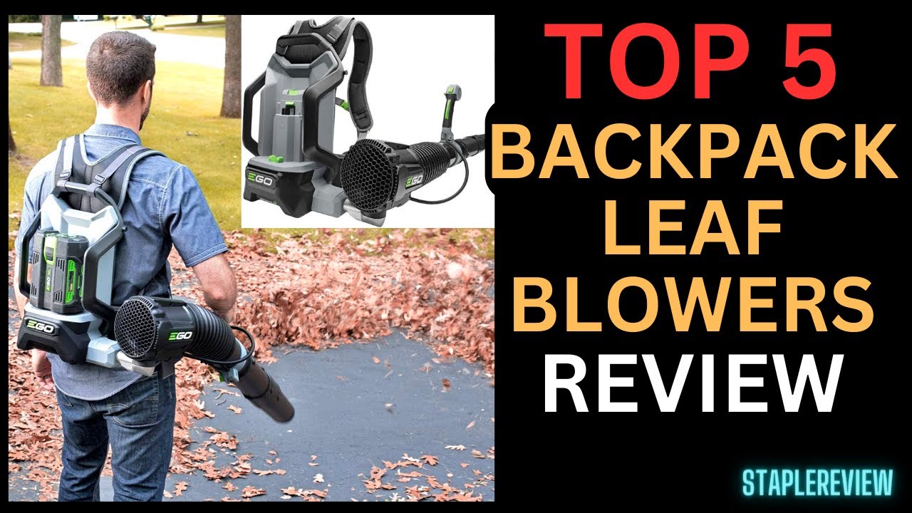 Top 5 Best Backpack Leaf Blowers Review In 2023 Money Can Buy Am I