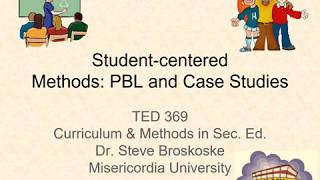 SecEd Methods: PBL and Case Studies